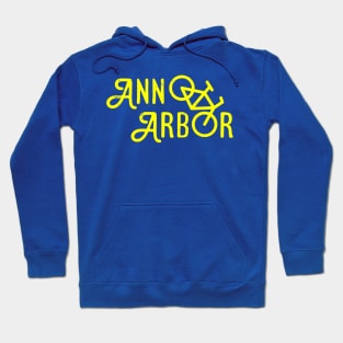 ann arbor bike 2 Hoodie